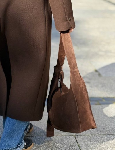 Crush Suede Chocolate