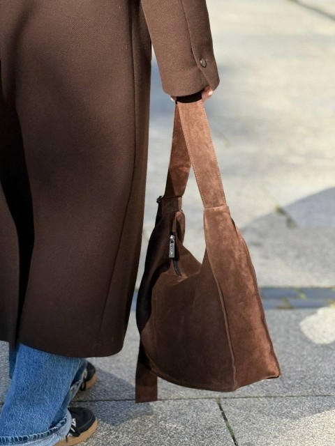 Crush Suede Chocolate