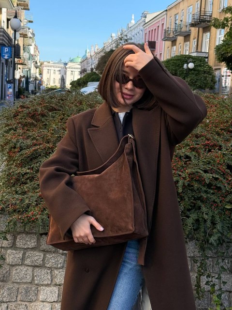 Crush Suede Chocolate