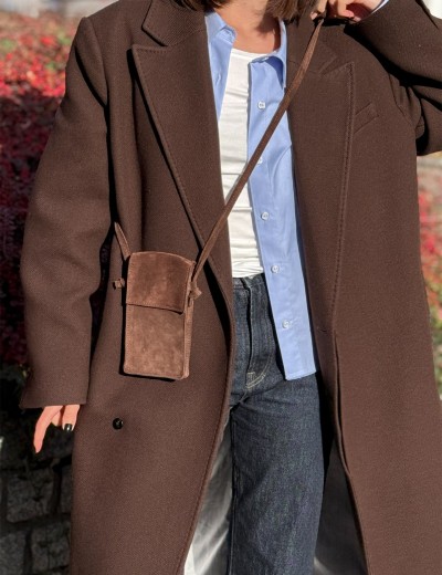 Mini Suede Chocolate