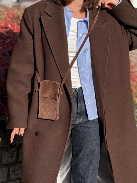 Mini Suede Chocolate