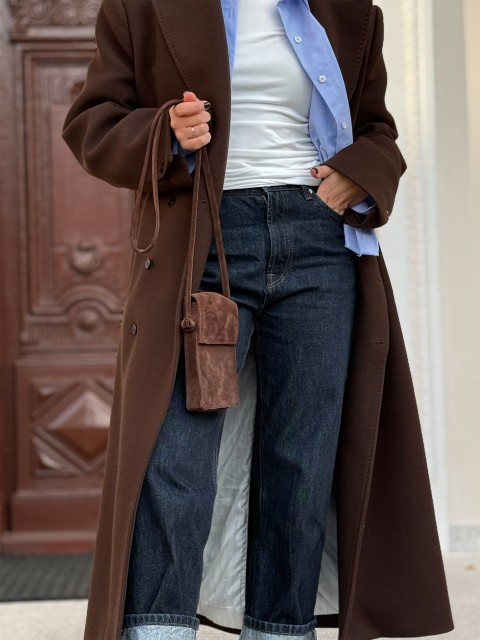 Mini Suede Chocolate