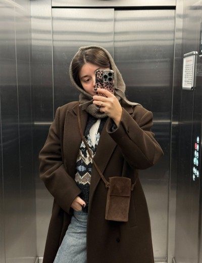 Mini Suede Chocolate